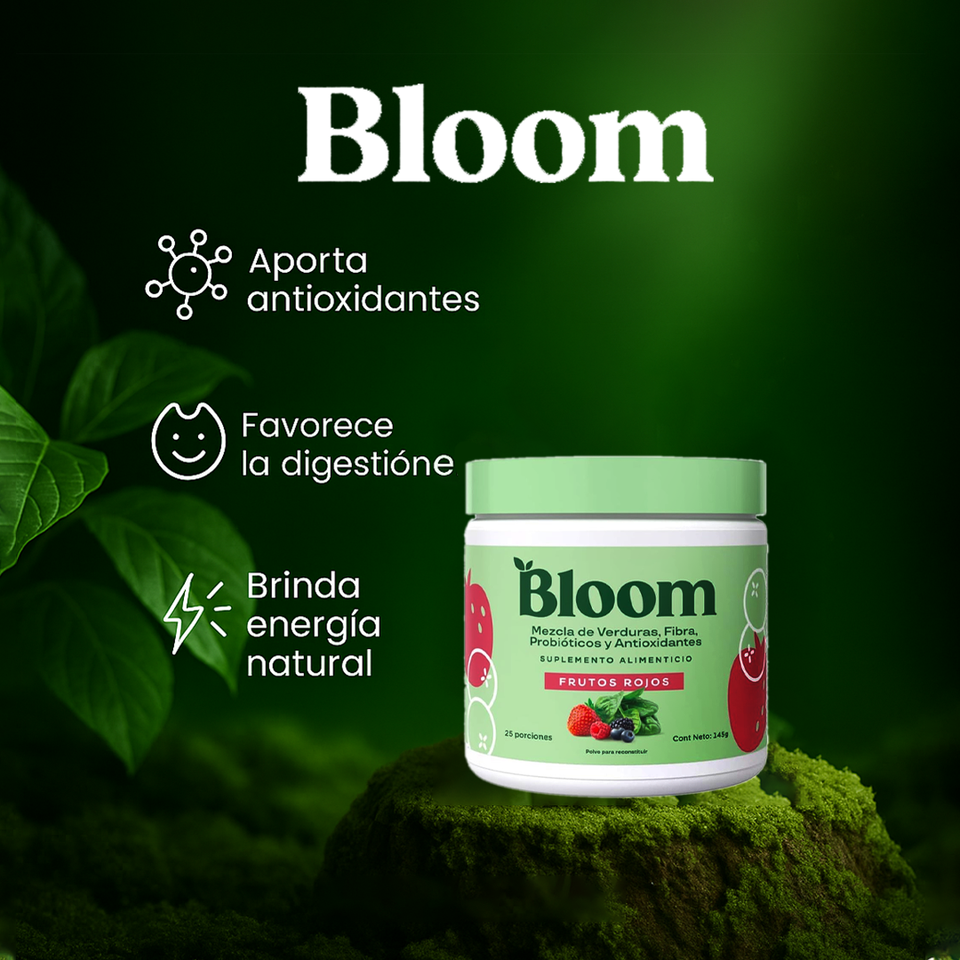 BLOOM -SUPLEMENTO DIGESTIVO 2x1
